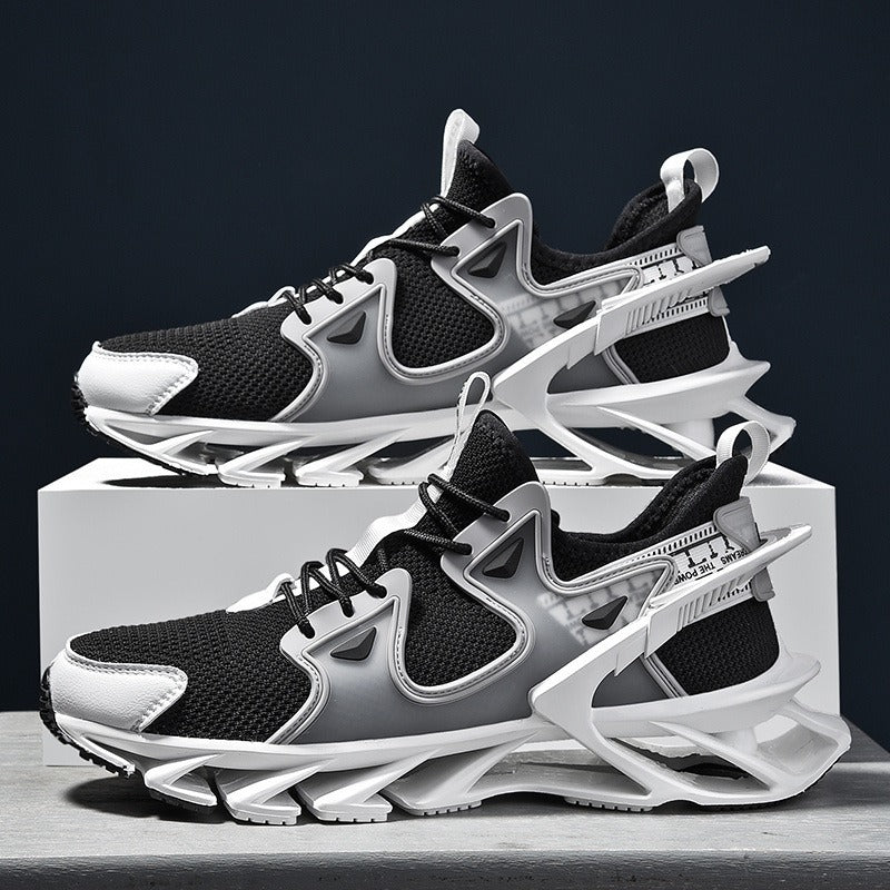 Herr Sneakers Gen-Z Stil Andningsbart Mesh-2