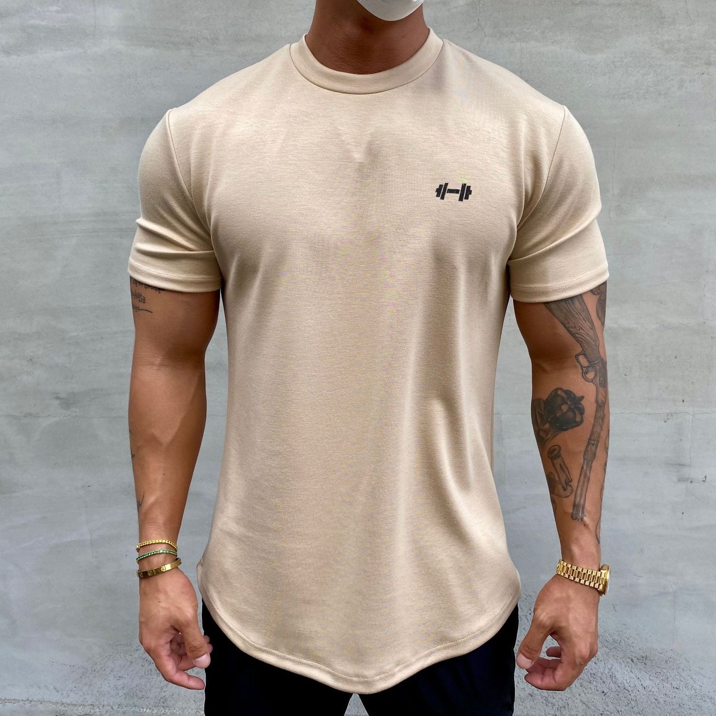 Variant image for Herr T-shirt Träningströja Kvalitets Andrei Lätta Andningsbara Material-1