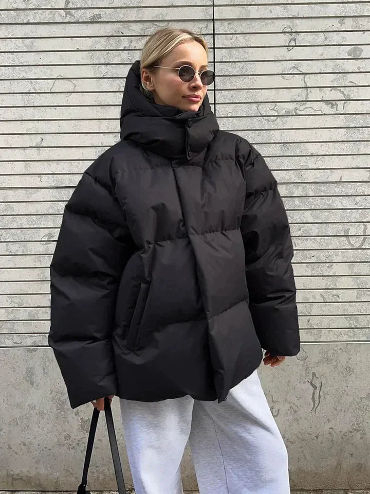 Kvinno Kappa Tidlös Design Högkvalitativ Polyester-3