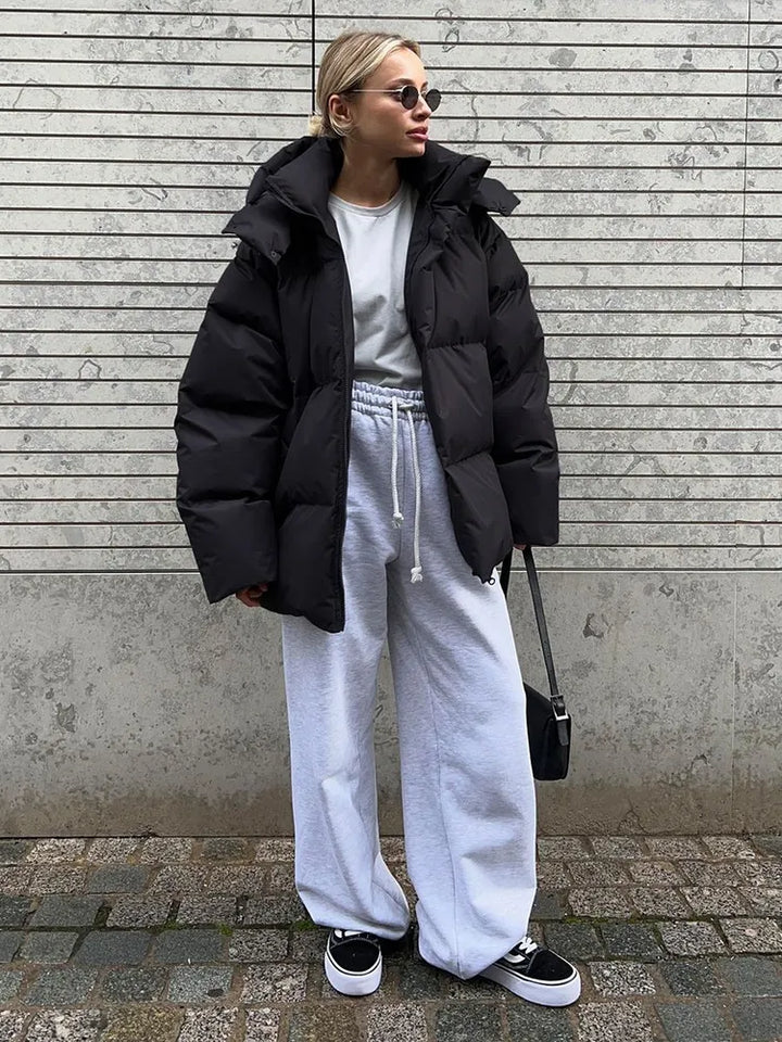 Kvinno Kappa Tidlös Design Högkvalitativ Polyester-2