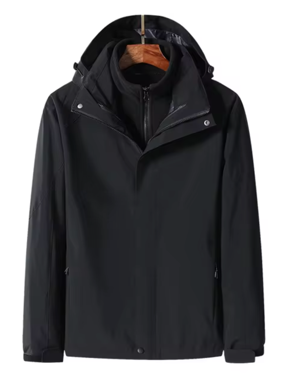 Variant image for Unisex Vattentät Jacka 2-i-1 Design Isolerad För Utomhusaktiviteter-37