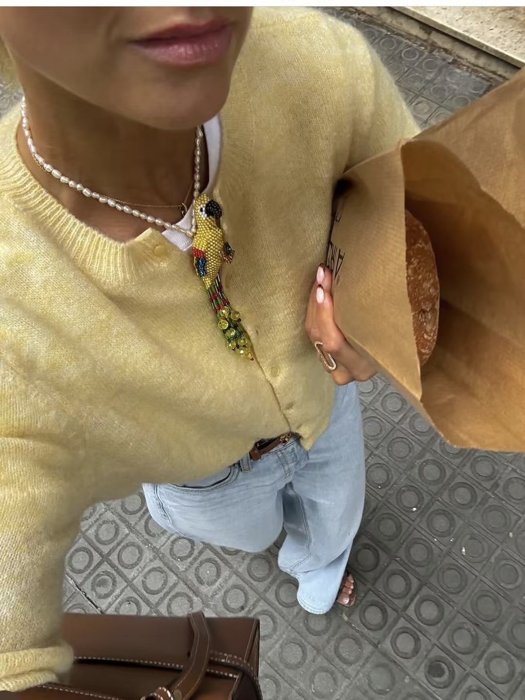 Kvinnors Långärmad Tröja i Färgglad Akrylblandning – Mjuk och Bekväm, Perfekt för Lager och Avslappnade Tillfällen 12