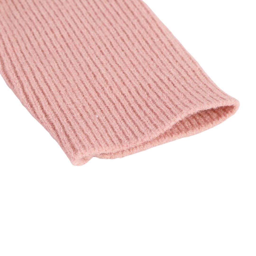 Lång Kofta Dam Avslappnad Stickad Design Högkvalitativt Material-3