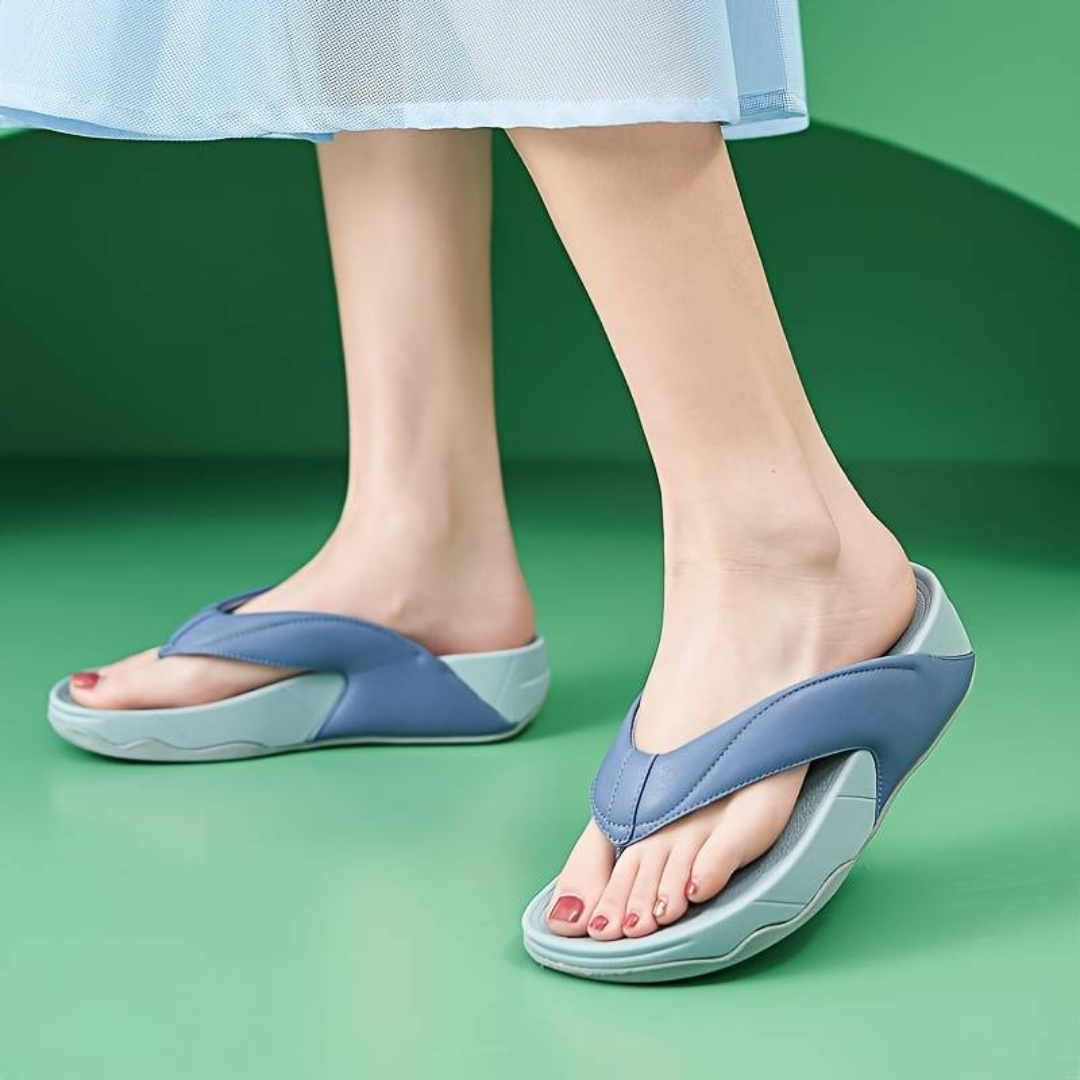 Dam Sandaler Platå Syntetisk Bekväm Design 4
