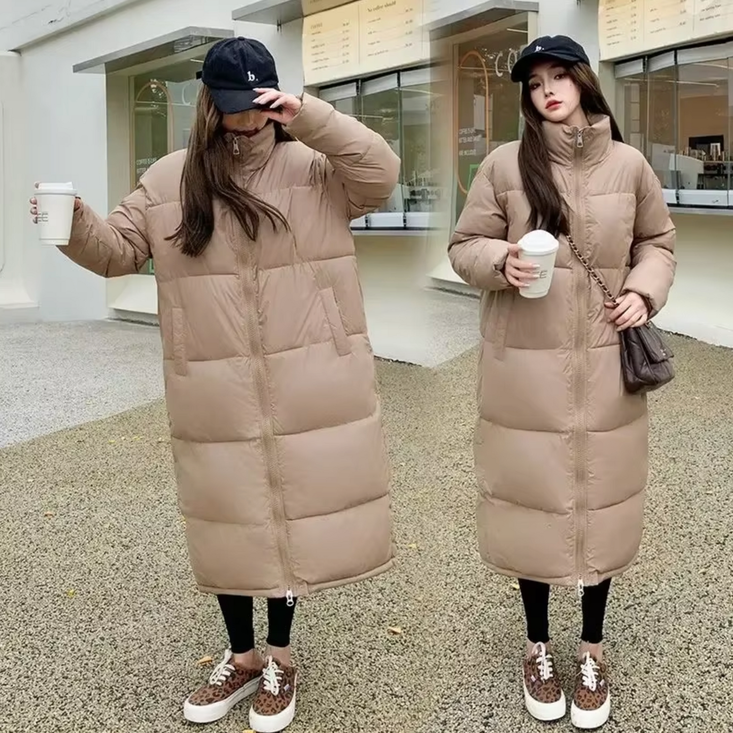 Variant image for Kvinnor Lång Parka Fodrad Bomull-16