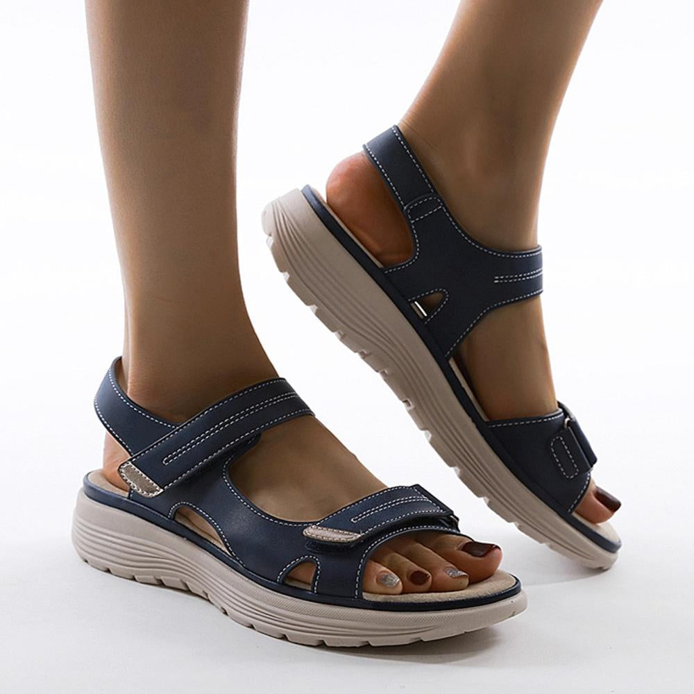 Herr Sandaler Ortopediskt Stöd Syntetiskt Läder och Gummi-3