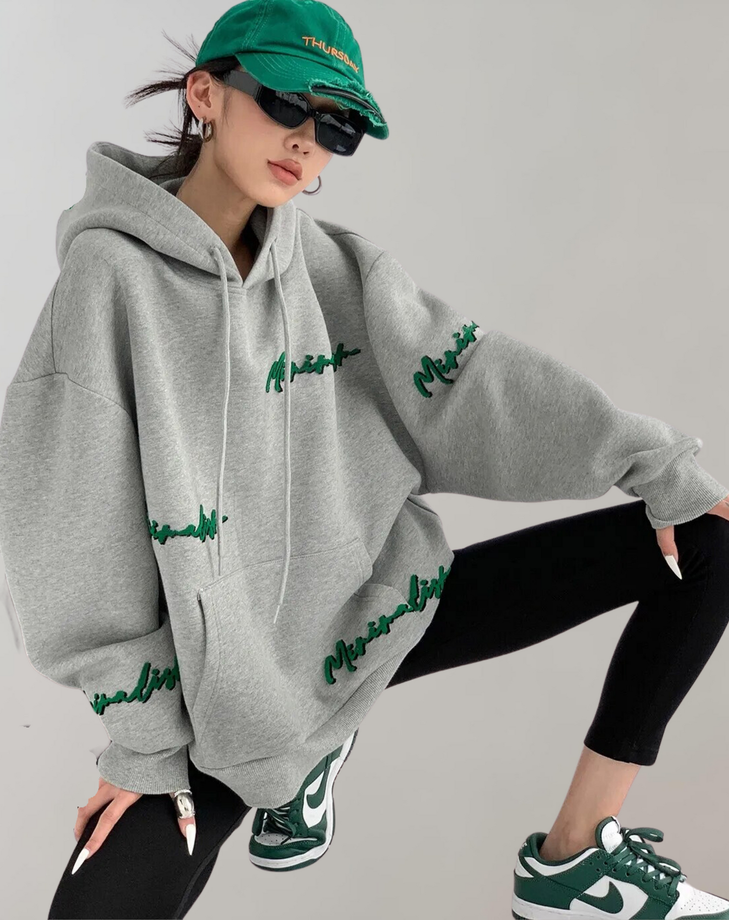 Dam Stickad Tröja Vintage Lös Design i Mjuk Bomull-5