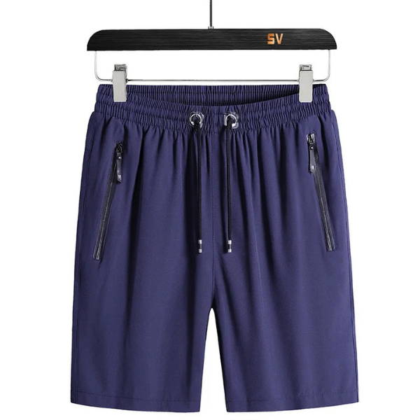 Dam Elastiska Shorts Mångsidig Design Polyester Elastan-3