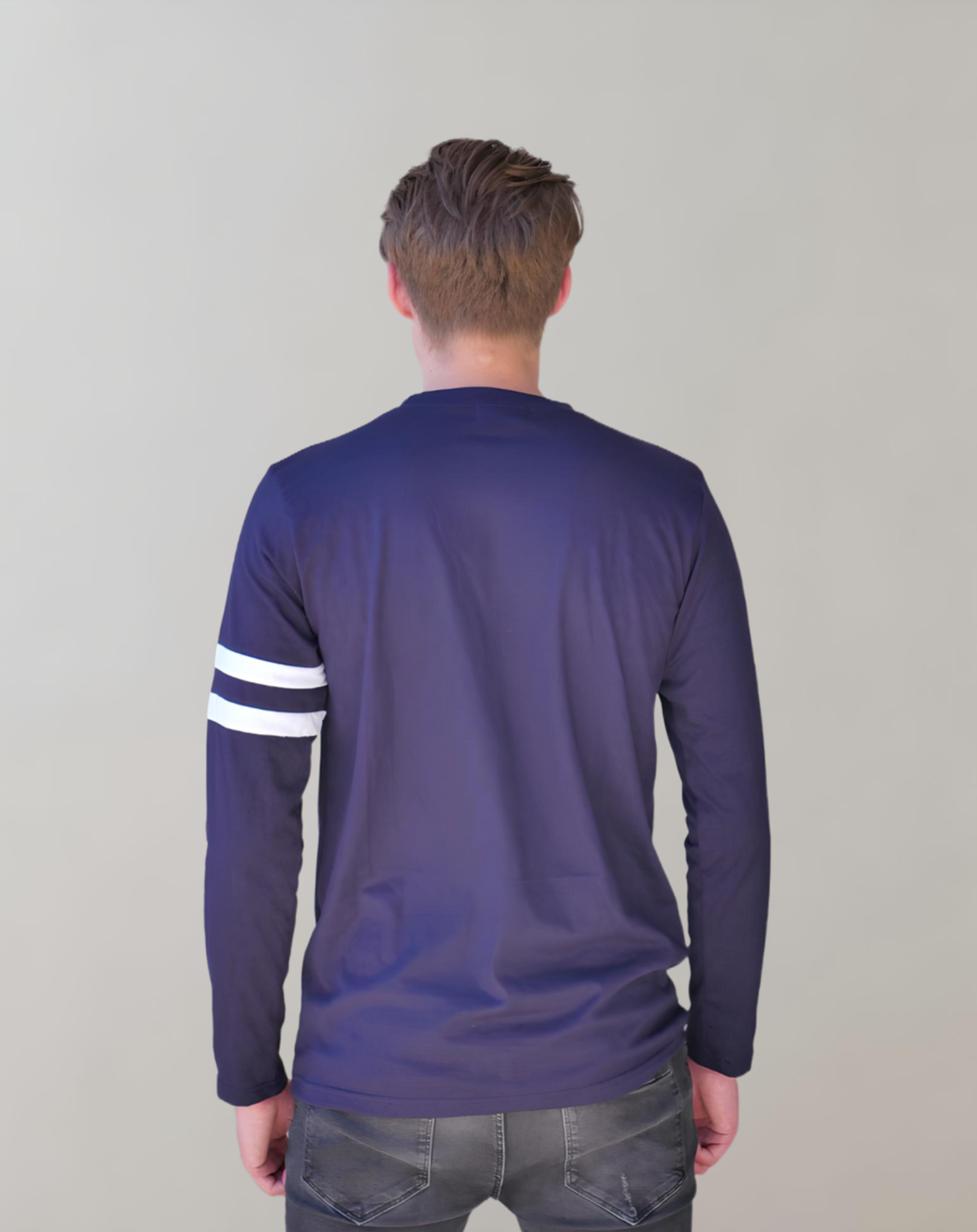 Dam Topp Banddesign Mjuk Bomull Elastisk Passform-3