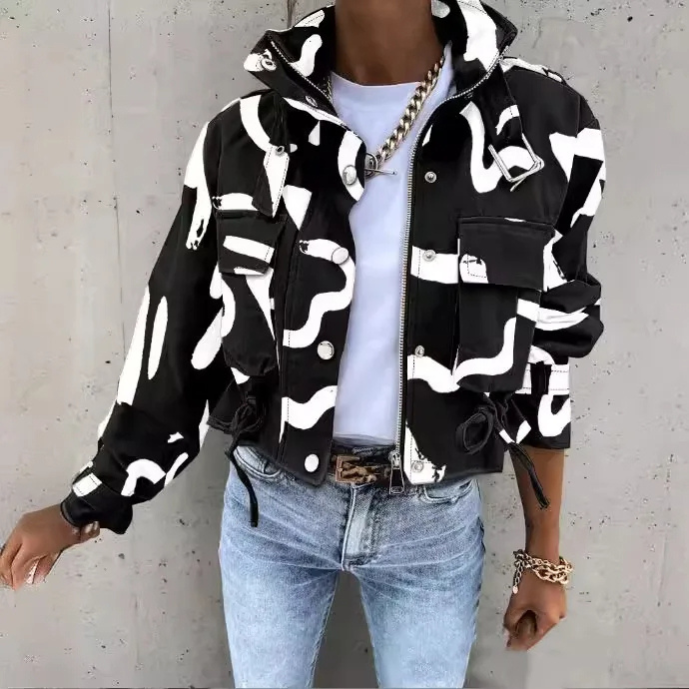 Variant image for Dam Kappa Modern Med Snörning Andningsbart Material Elegant Design-29