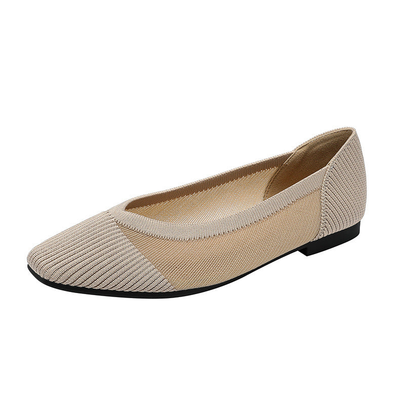 Dam Ballerina Skor Tyg Komfort 11