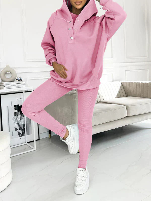 Variant image for Dam Hoodie Avslappnad Stil Mjuk Bomull-37