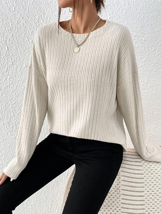 Variant image for Dam Cardigan Mjuk Avslappnad Pitstrip Stickad-11