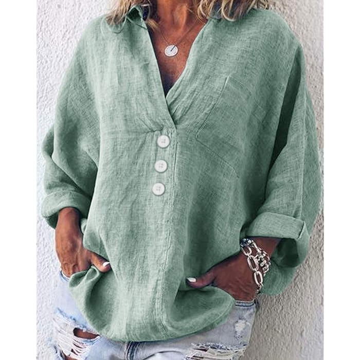 Variant image for Vit Dam Blus Lätt Sommarstil Andningsbart Tyg-22