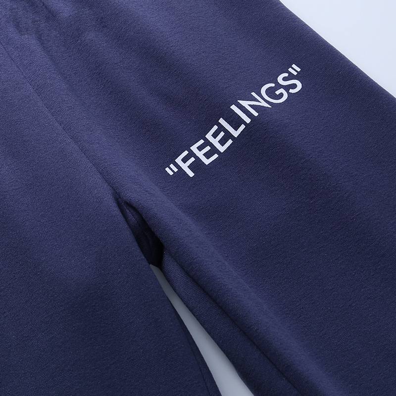 Dam Träningsdräkt Croppad Topp Joggingbyxor Polyester-4