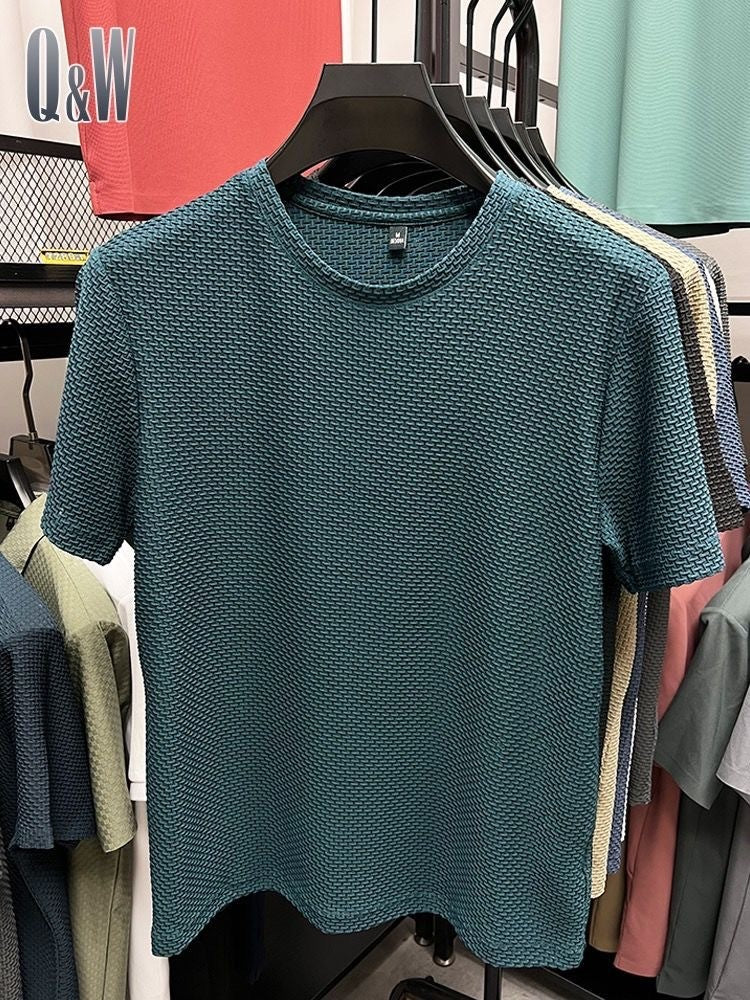 Herrskjorta Kortärmad Modern Bambu Silke 4