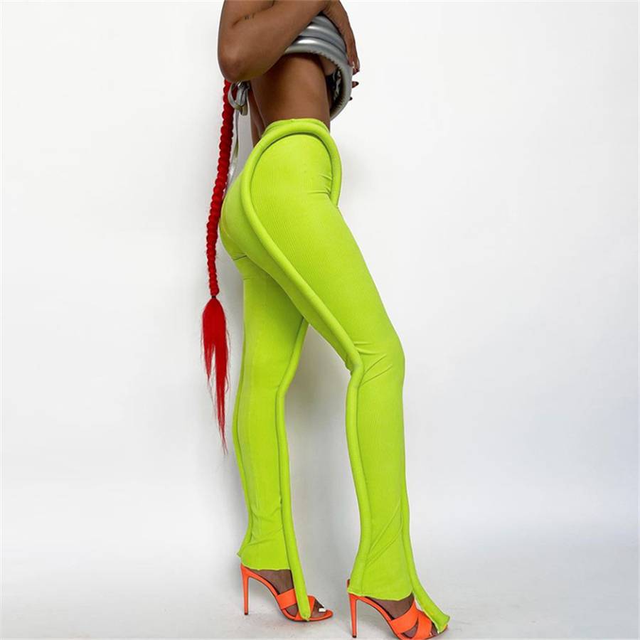 Variant image for Dam Byxor Mager Passform Lång Skärning med Resår i Midjan-2