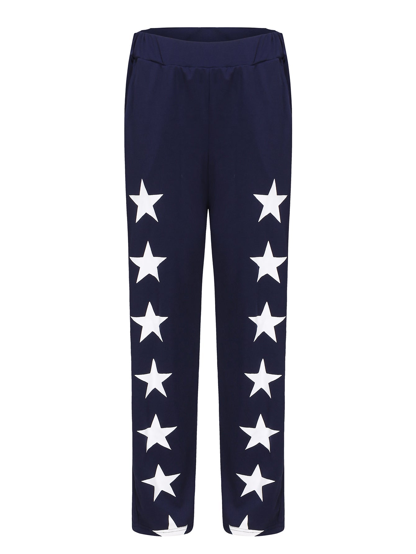 Tvådelat Set Dam Långärmad Joggingbyxor Polyester Elastan-5