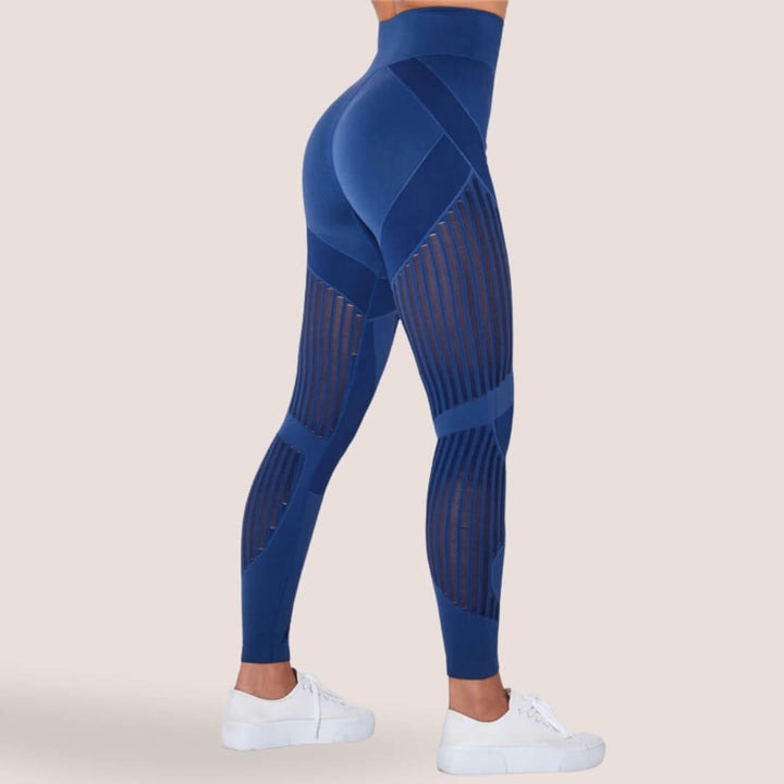 Kvinnors Leggings Anti-Cellulite Flexibelt Material 5