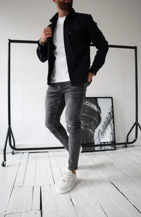 Elegant Dam Skjortajacka i Lätt Material – Klassisk Knappstängning, Perfekt Passform, Flera Färger 13