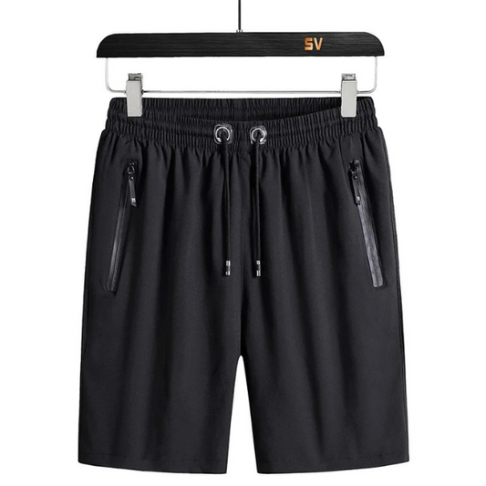 Dam Elastiska Shorts MÄngsidig Design Polyester Elastan-1