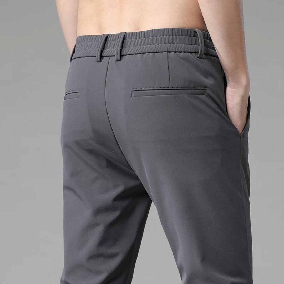 Herrbyxor Stretch Elegant Design Bomull Elastan-4