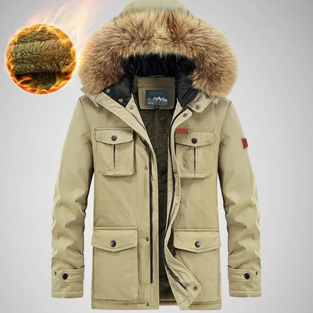 Variant image for Vinterjacka Dam Vattentålig Polyester Lång Modellerad-9