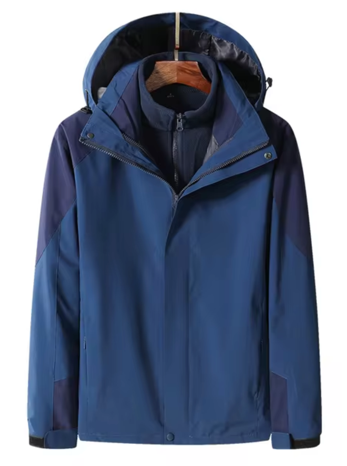 Variant image for Unisex Vattentät Jacka 2-i-1 Design Isolerad För Utomhusaktiviteter-43