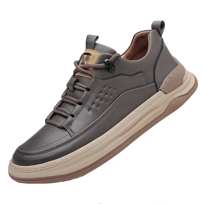 Dam Sneakers Ortopedisk Veganläder för Skor med Stöd och Komfort-5