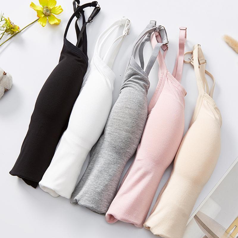 Dam Tank Top med Integrerad Behå Mjuk Tyg 5