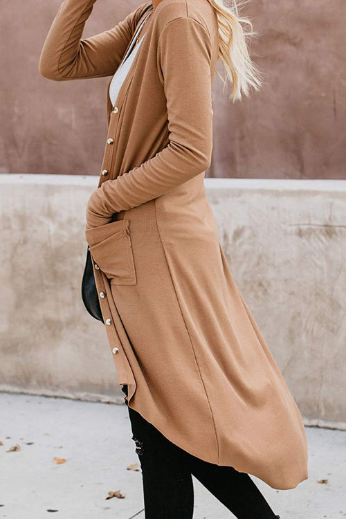 Lång Vinterjacka Dam i Mjuk Akryl med Avslappnad Passform – Varm och Stilren Vinterkappa för Kalla Dagar 4