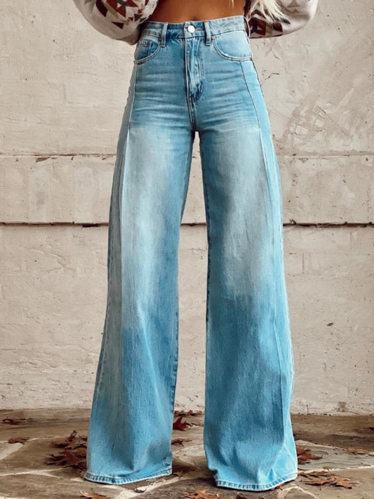Dam Bredbyxor Elegant Polyester-1