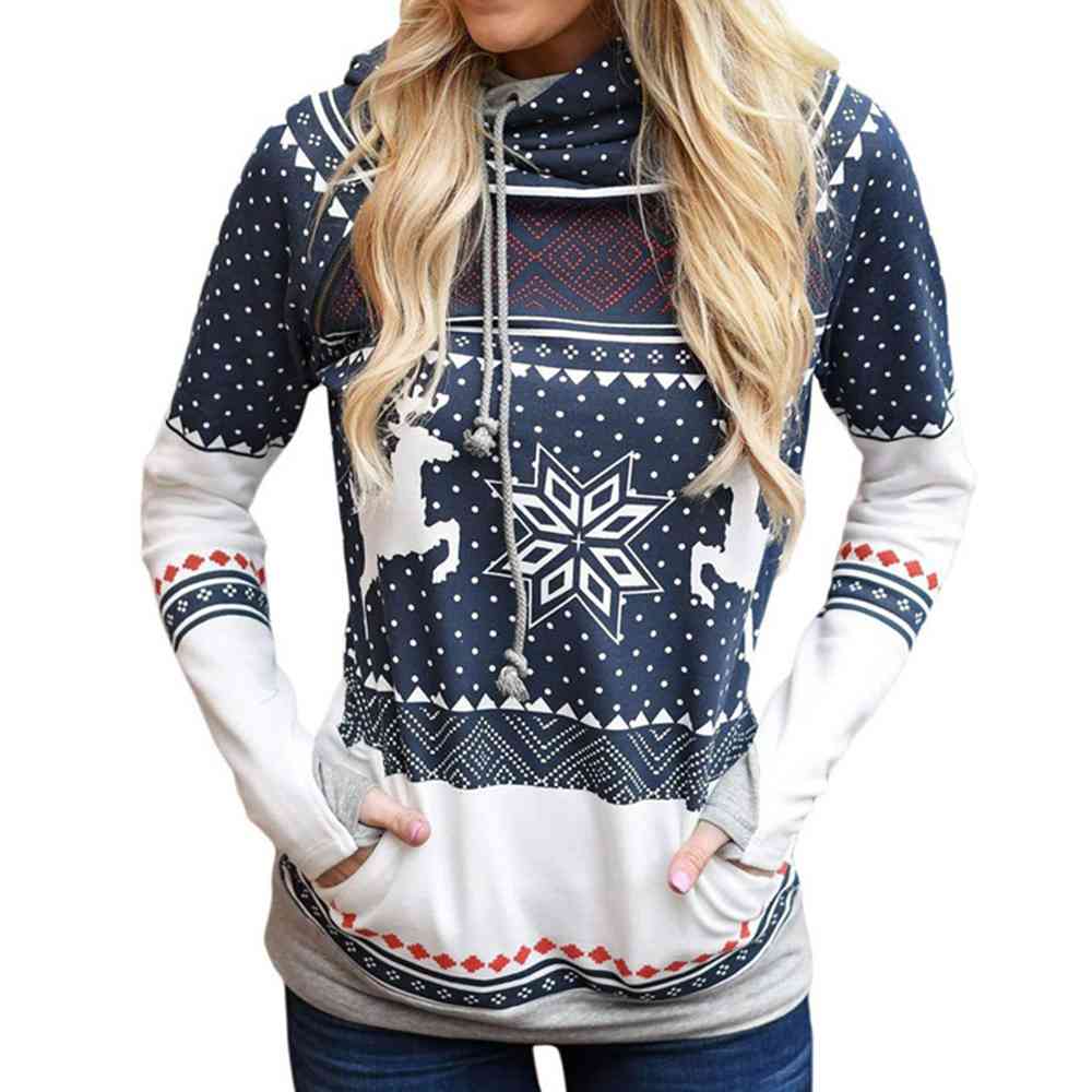 Dam Hoodie Avslappnad 100% Bomull 10