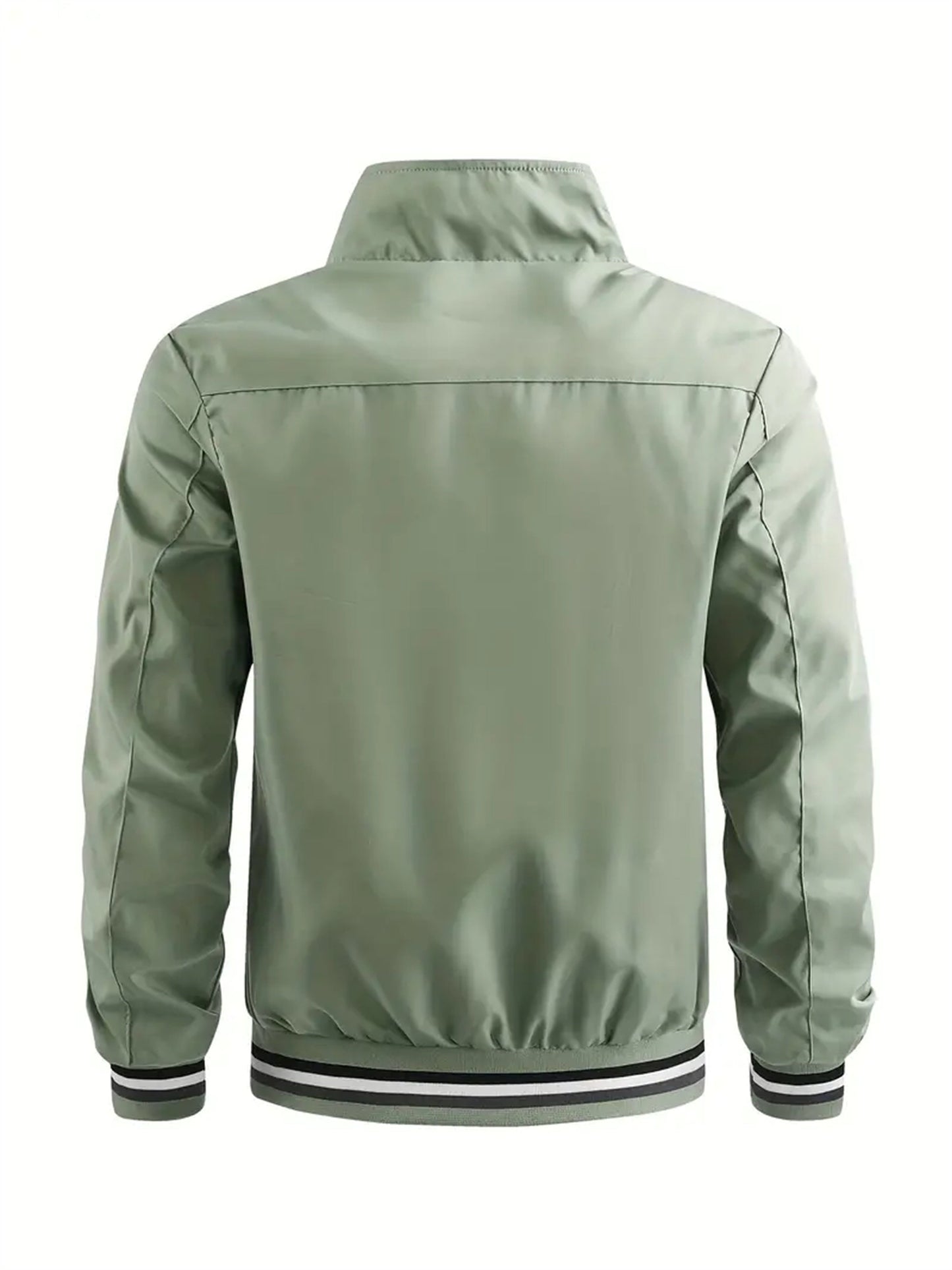 Damjacka Lång Polyester Modern Design med Dragkedja-2