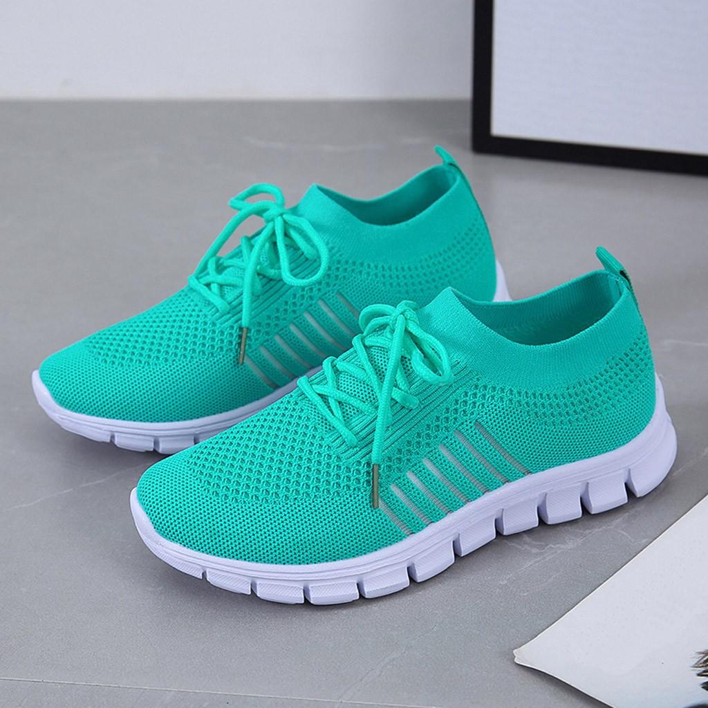 Kvinnors Sneakers Komfortabel Syntetiskt Material Trendig Design-4