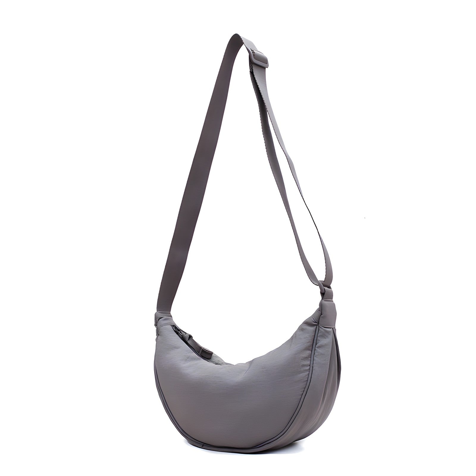 Kvinnors Crossbody Väska Halvmåneformad Nylon Justerbar Axelrem 11