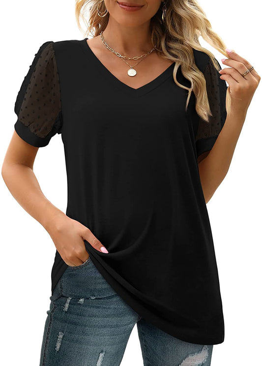 Herr T-shirt Löst Snitt 100% Bomull-1
