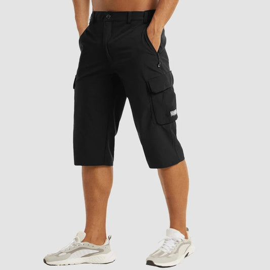Dam MilitÀrshorts Hög Midja Polyester-1