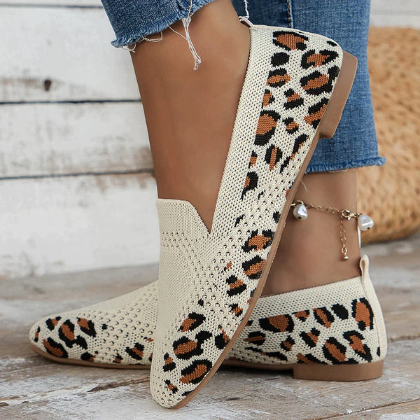 Variant image for Bekväma Loafers Dam Andningsbart Mesh Slip-On Skor-71