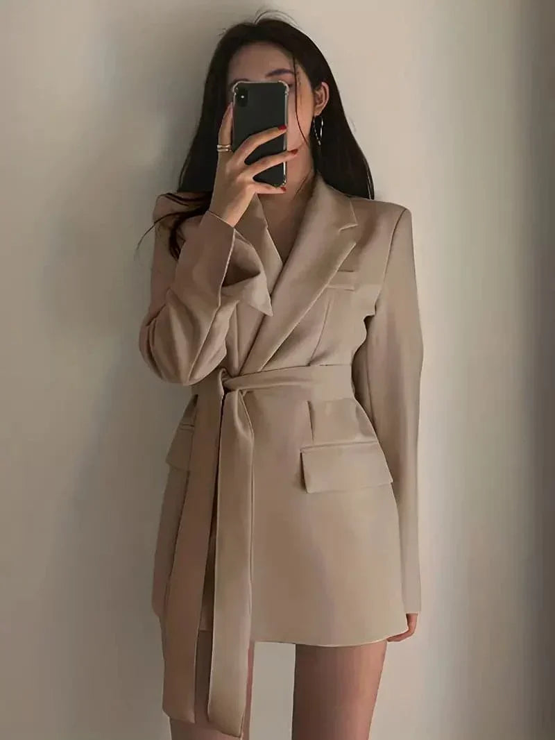 Dam Blazer Kappa Chic Beige-2