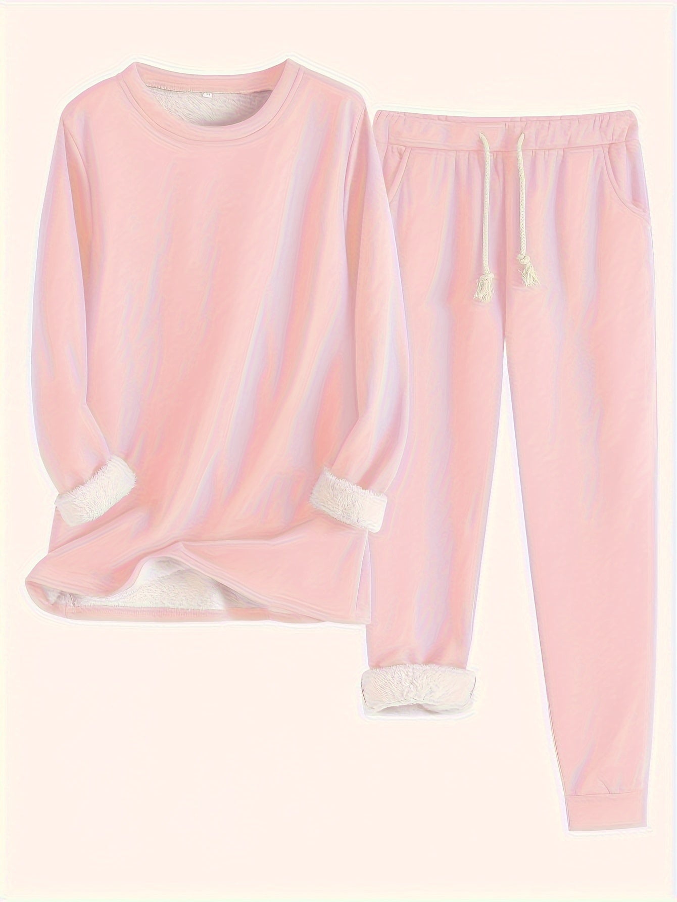 Variant image for Dam Fleece Set Avslappnad Design Mjuk Fleece-44