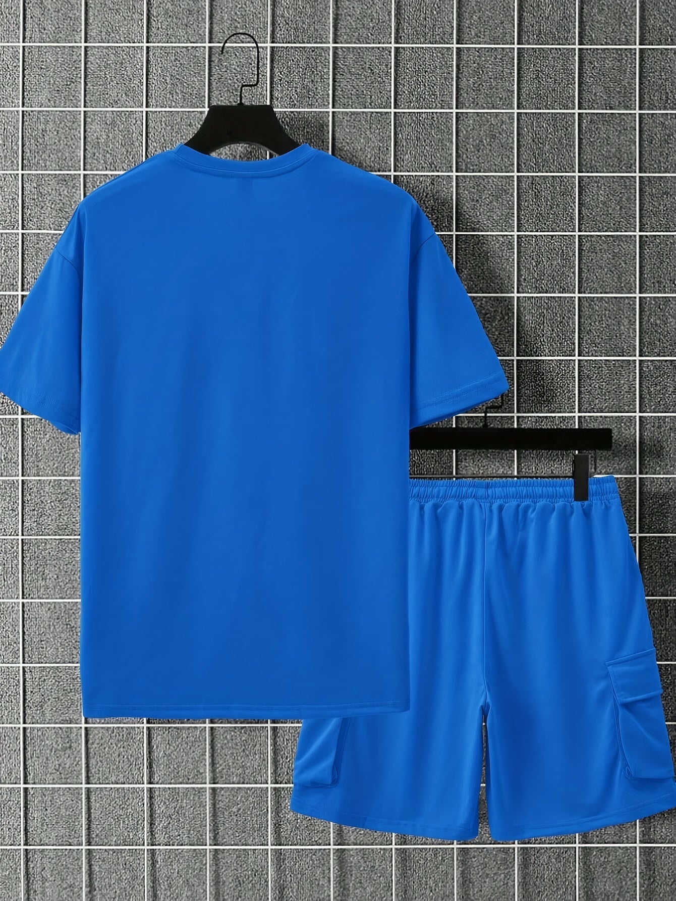 Dam 2-delad Uppsättning Rund Halsringning Polyester Casual 3
