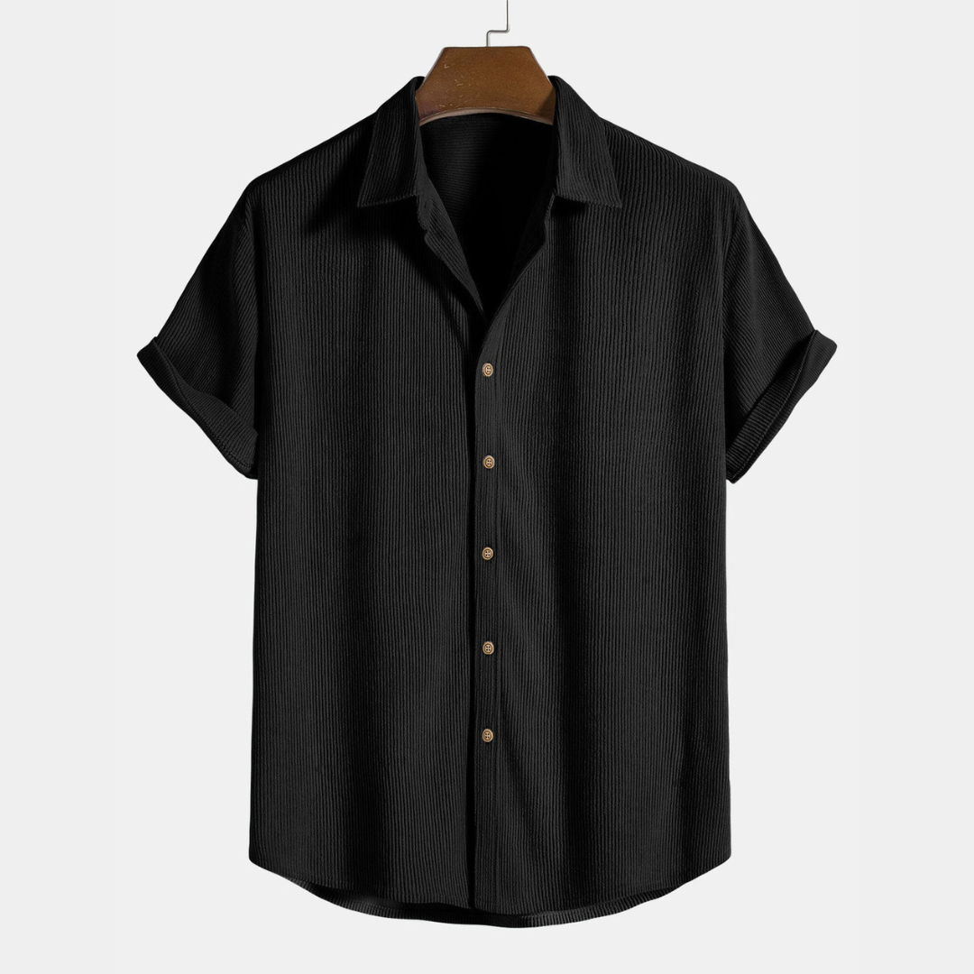 Herrens Tvådelade Set Casual Bomull-6