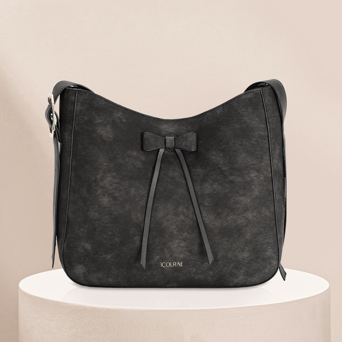 Dam Hinkväska Casual PU Läder Stor Kapacitet-4