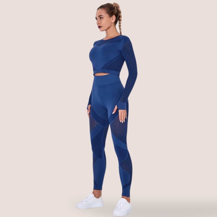 Kvinnors Leggings Anti-Cellulite Flexibelt Material 6