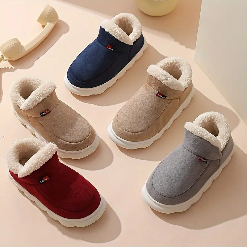 Herrtofflor Klassisk Slip-On Mjukt Material för Inomhus och Utomhus 6