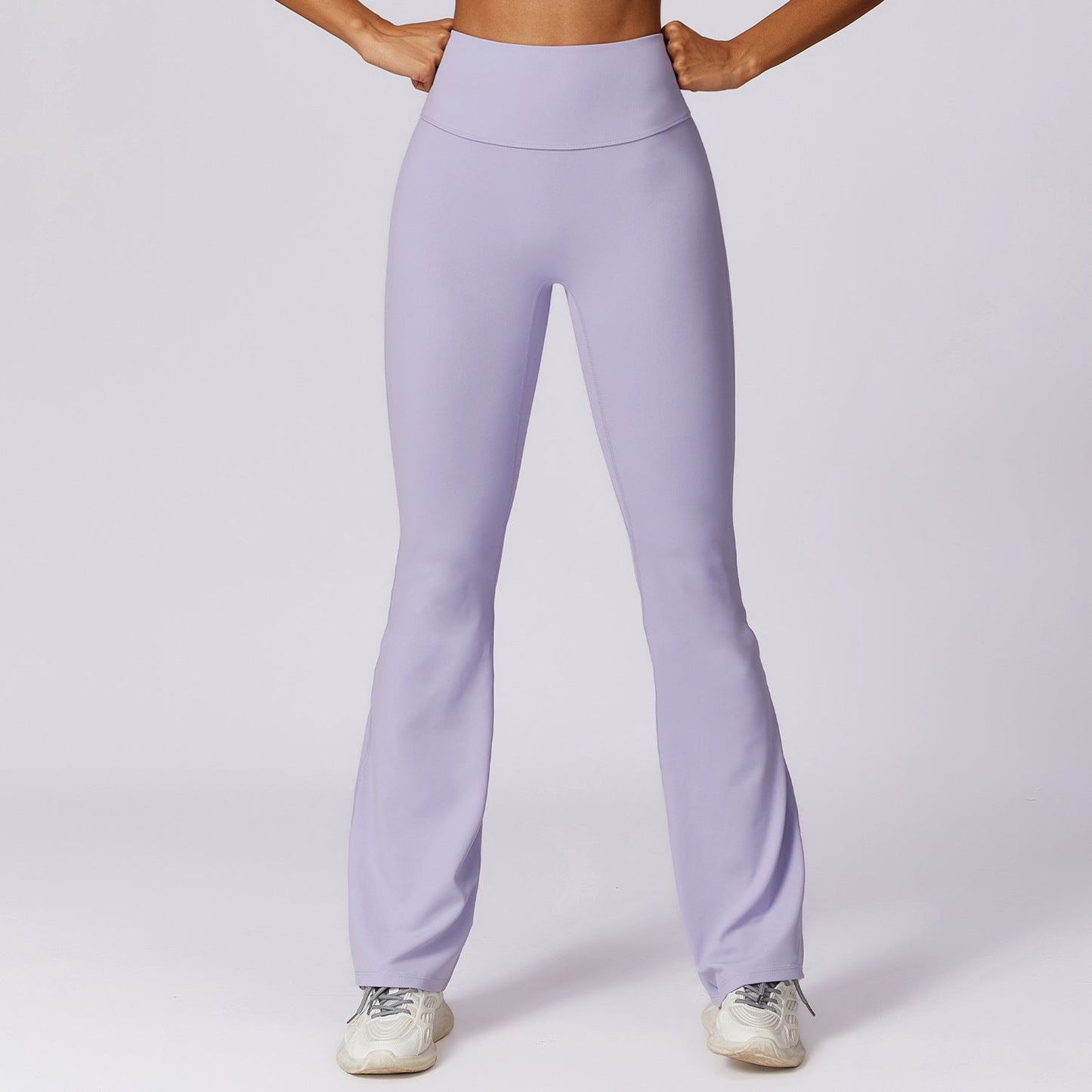 Variant image for Dam Yogabyxor Hög Midja Flare Stretch Nylon-17