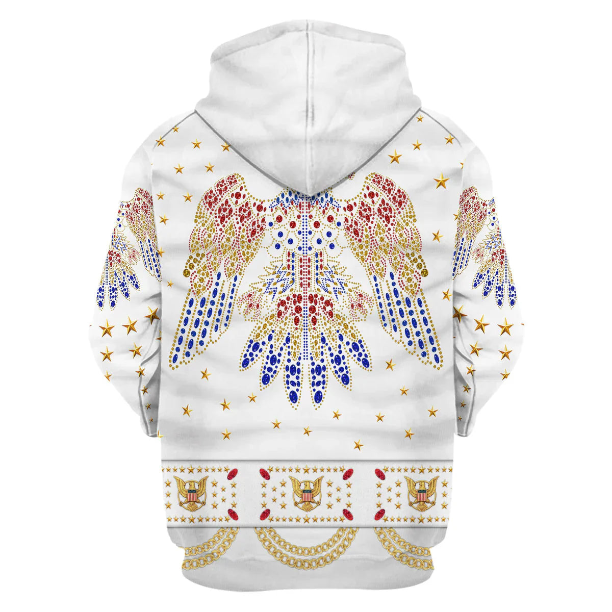 Herrar Hoodie T-shirt Joggingbyxor Avslappnad 100% Bomull-2