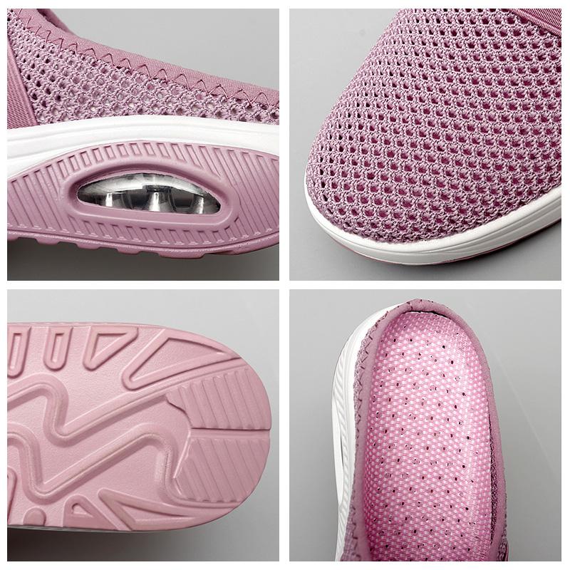 Kvinnors Sandaler Ergonomisk Design Nätmaterial-5