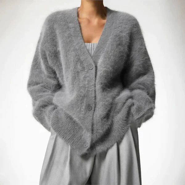 Dam Loungewear Mysig Couture i Högkvalitativt Kashmirmaterial-5